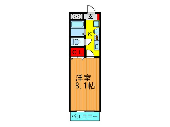 エバ－ハイツ春日の物件間取画像